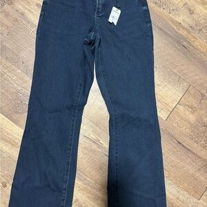 Express Women's Boot Cut Jeans - Dark Blue